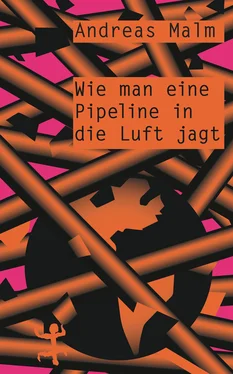 Andreas Malm Wie man eine Pipeline in die Luft jagt обложка книги