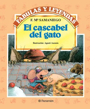 F. Mª Samaniego El cascabel del gato обложка книги