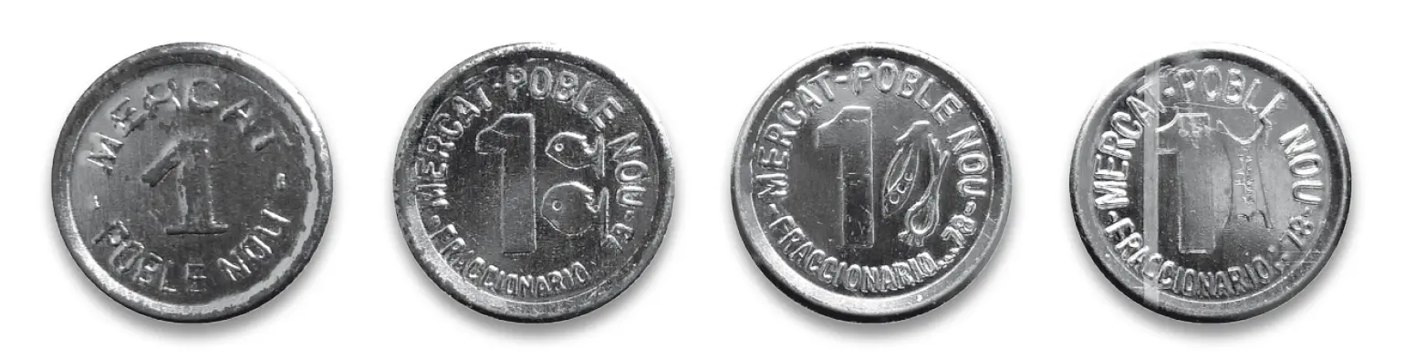 Pesetas de Pueblo Nuevo 1978 se emitieron para paliar la falta de moneda - фото 17