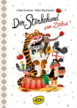 Colas Gutman Der Stinkehund im Zirkus обложка книги