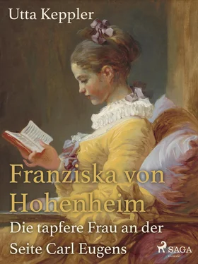 Utta Keppler Franziska von Hohenheim - Die tapfere Frau an der Seite Carl Eugens обложка книги