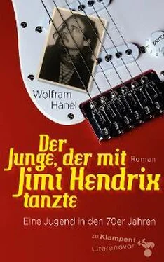 Wolfram Hanel Der Junge, der mit Jimi Hendrix tanzte обложка книги