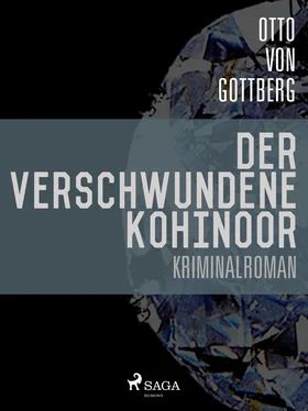 Otto von Gottberg Der verschwundene Kohinoor обложка книги