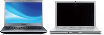 Muestra de cómo son los ordenadores portátiles PC y MAC La unidad central de - фото 2
