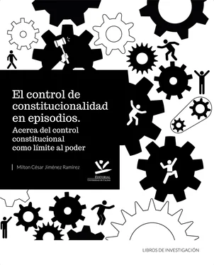 Milton César Jiménez Ramírez El control de la constitucionalidad en episodios обложка книги
