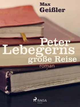 Max Geißler Peter Lebegerns große Reise обложка книги