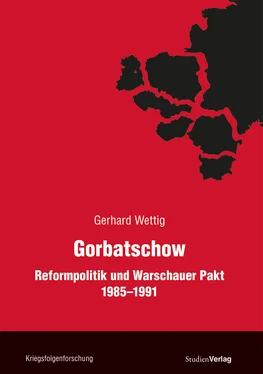 Gerhard Wettig Gorbatschow обложка книги