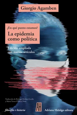 Giorgio Agamben ¿En qué punto estamos? La epidemia como política обложка книги