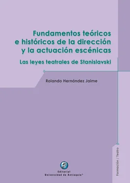 Rolando Hernández Jaime Fundamentos teóricos e históricos de la dirección y la actuación escénicas обложка книги