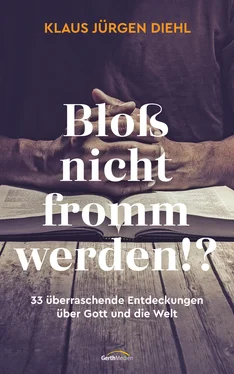 Klaus Jürgen Diehl Bloß nicht fromm werden!? обложка книги