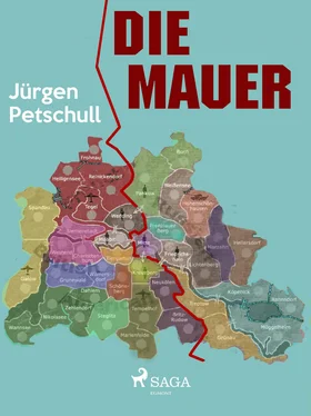 Jürgen Petschull Die Mauer обложка книги