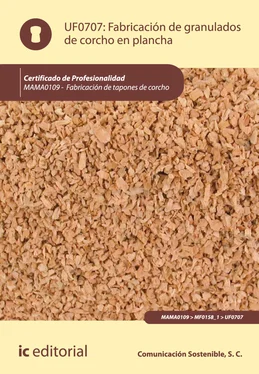 S.C. Comunicación Sostenible Fabricación de granulados de corcho en plancha. MAMA0109 обложка книги