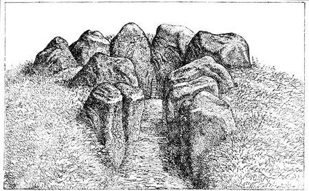 Fig 12 Fig 13Plan of above Mound Mound Broholm Sepulchral chamber made - фото 13