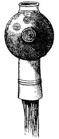 Fig 136Fragment of bronze axe ⅓ real size with handle of oakNear - фото 137