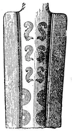 Fig 112Upper part of bronze sword ½ real sizeScania SwordsThese - фото 113