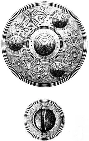 Fig 126Bronze shield with handle ⅕ real sizeDenmark Fig 127Thin - фото 127
