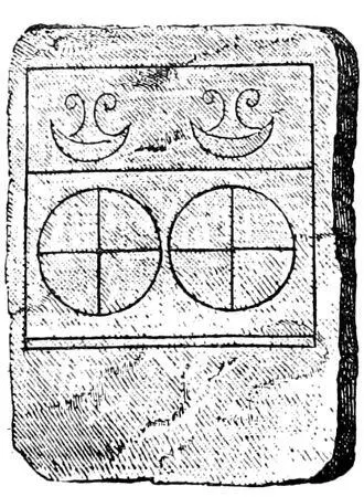 Fig 34 Fig 35 Slab from the Kivik grave 114 The Kivik grave like many - фото 35