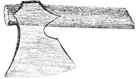 Fig 749 Fig 750 Axe¼ real size found in mound - фото 751