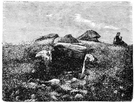 Fig 8Passage grave near Karlebyfront view length of the main gallery - фото 9