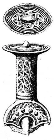 Fig 98 Fig 99Found with bones and charcoal in a moundFyen Handles of - фото 99
