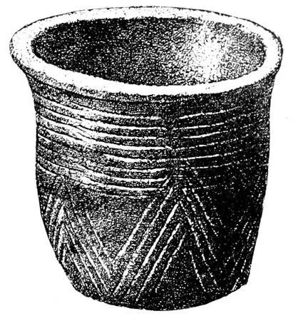 Fig 18Clay vessel found near Fredericia Jutland ⅓ real size Fig - фото 19