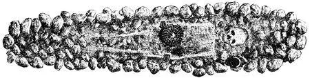 Fig 27Man buried with ornaments Grave 9 feet 6 inches long 2 feet 3 - фото 28