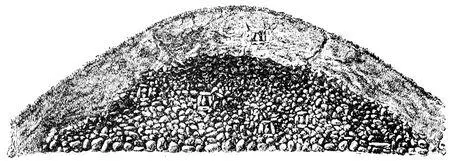 Fig 48Cairn covered with earth bronze age Kongstrup Zealand Diameter - фото 49