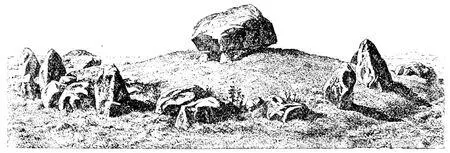 Fig 4One of three oblong cromlechs distance between each about 120 feet - фото 5