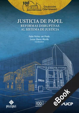 Fabio Núñez del Prado Justicia de papel обложка книги