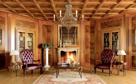 Boiserie de un salón palaciego Importante Los muebles de asiento y descanso - фото 2
