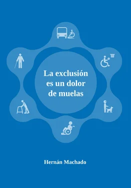 Hernán Machado La exclusión es un dolor de muelas обложка книги