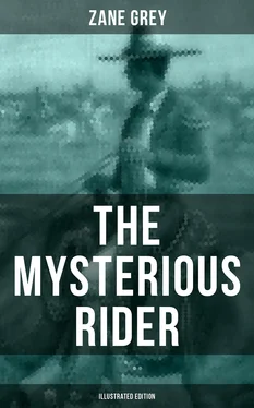 Zane Grey THE MYSTERIOUS RIDER (Illustrated Edition) обложка книги