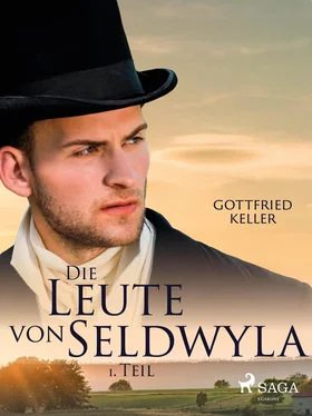 Gottfried Keller Die Leute von Seldwyla - 1. Teil обложка книги
