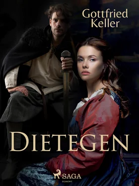 Gottfried Keller Dietegen обложка книги