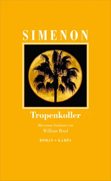 Georges Simenon Tropenkoller обложка книги