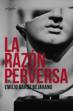 Emilio Garoz Bejarano La razón perversa обложка книги