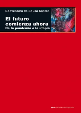 Boaventura de Sousa Santos El futuro comienza ahora обложка книги