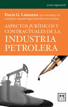 Dario G. Lamanna Aspectos jurídicos y contractuales de la industria petrolera обложка книги