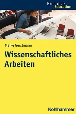 Meike Gerstmann Wissenschaftliches Arbeiten обложка книги