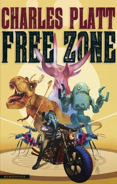 Charles Platt Free Zone обложка книги