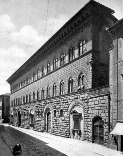 The Palazzo Riccardi Florence erected by Michelozzo about 1435 - фото 27