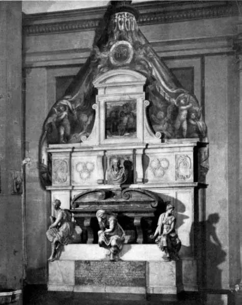 Monument to Michael Angelo by Vasari church of santa croce They are safe in - фото 6