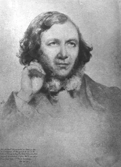 ROBERT BROWNING From a drawing made by Field Talfourd in Rome 1855 - фото 2