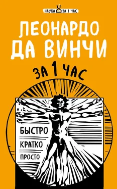 Екатерина Хортова Леонардо да Винчи за 1 час обложка книги