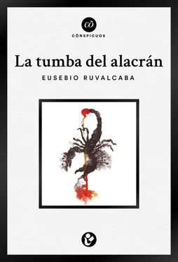 Eusebio Ruvalcaba La tumba del alacrán обложка книги