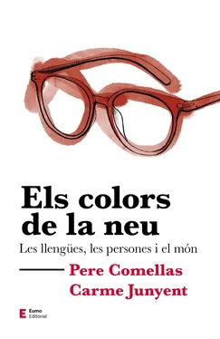 Pere Comellas Els colors de la neu обложка книги