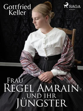 Gottfried Keller Frau Regel Amrain und ihr Jüngster обложка книги