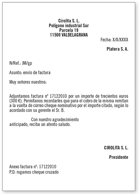 Carta comercial en modelo evolucionado En base al contenido u origen de la - фото 7