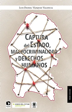 Luis Daniel Vázquez Valencia Captura del Estado, macrocriminalidad y derechos humanos обложка книги