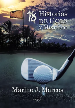 Marino J. Marcos Dieciocho historias de golf y misterio обложка книги